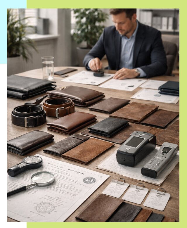 Сертификация кожаных изделий в Королёве от 12476 р. | Алешин-Кор