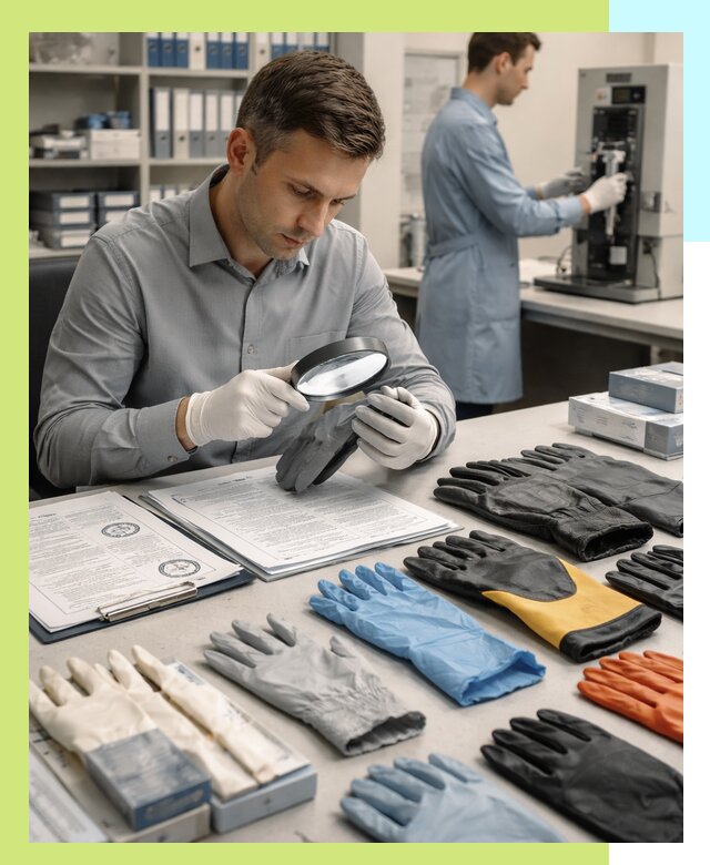 Сертификация перчаток и средств защиты продукции в Королёве