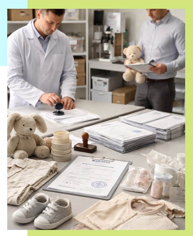 Сертификация детских товаров в Королёве от 15596 р. | Алешин-Кор