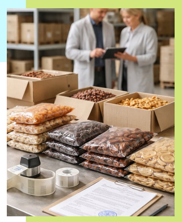 Сертификация сухофруктов в Королёве от 12476 р. | Алешин-Кор под ключ