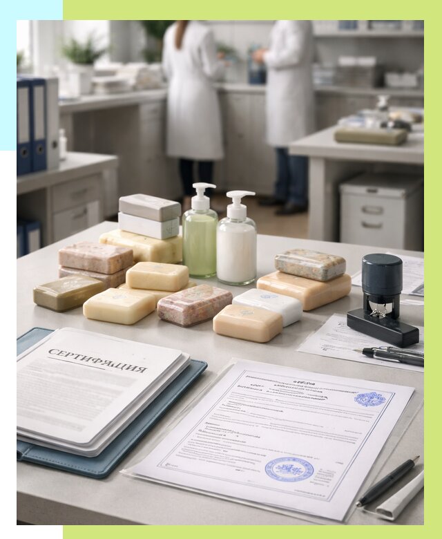 Сертификация мыла и сертификат на мыло в Королёве от 12476 | Алешин-Кор