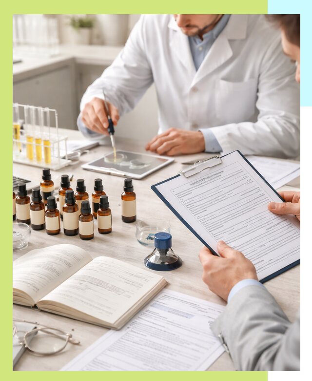 Сертификация эфирных масел и документация качества в Королёве