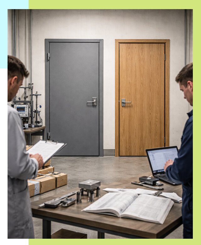 Сертификация дверей в Королёве от 8318 р. под ключ | Алешин-Кор