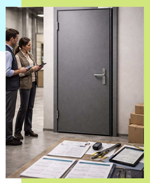 Сертификация противопожарных дверей в Королёве от 9357 р. | Алешин-Кор