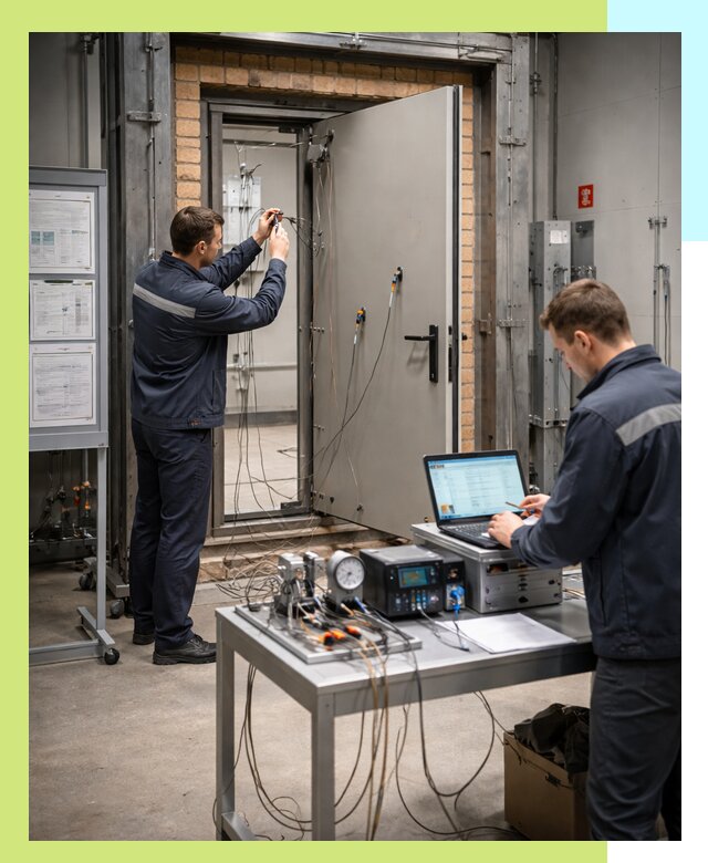 Сертификация противопожарных дверей в Королёве по ГОСТ и ТР