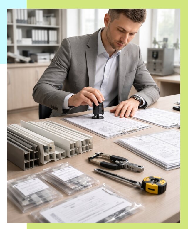 Сертификация ПВХ продукции в Королёве от 8837 р., Алешин-Кор