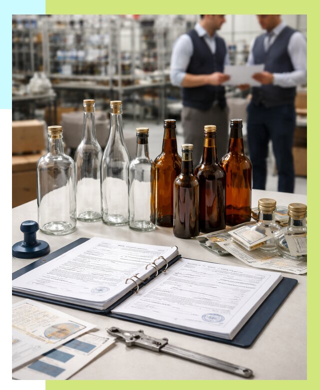 Сертификация стеклянных бутылок в Королёве от 25993 р. | Алешин-Кор