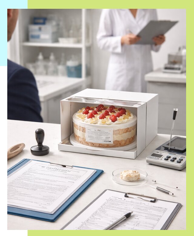 Сертификация тортов в Королёве от 9357 р. заказать | Алешин-Кор