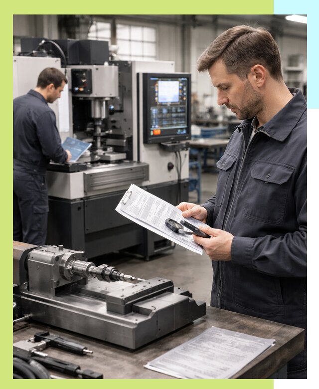 Сертификация станков: оформление документов и испытания в Королёве