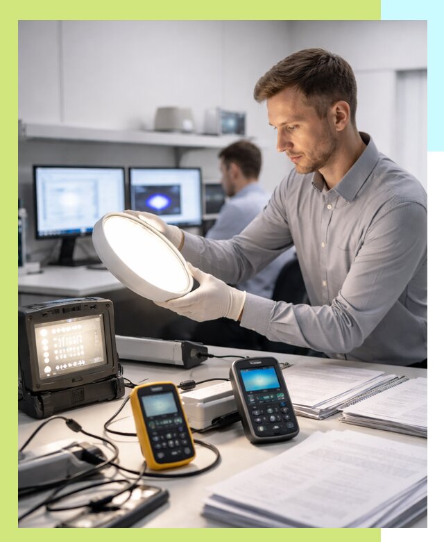 Сертификация светильников в Королёве: испытания и оформление