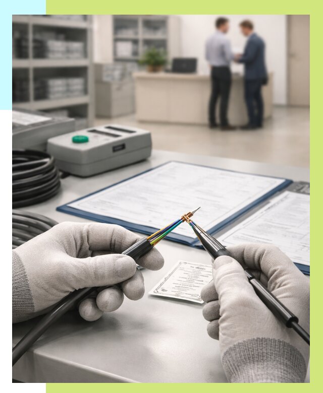 Сертификация провода в Королёве от 18715 р. в Алешин-Кор