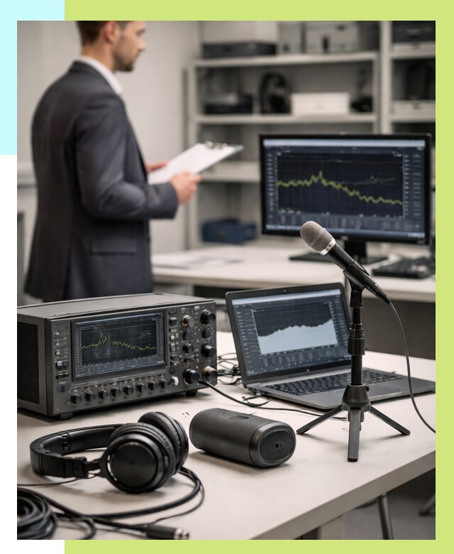 Сертификация аудиотехники в Королёве от 15596 р., Алешин-Кор