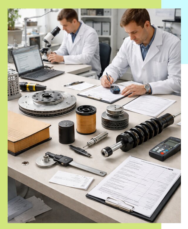 Сертификация автозапчастей и комплектующих в Королёве по ГОСТ