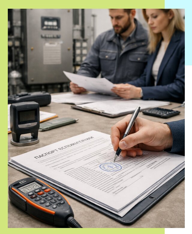 Оформление паспорта эксплуатации оборудования в Королёве