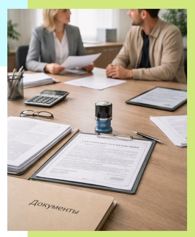 Сертификат соответствия на продукцию в Королёве от 15596 р.|Алешин-Кор