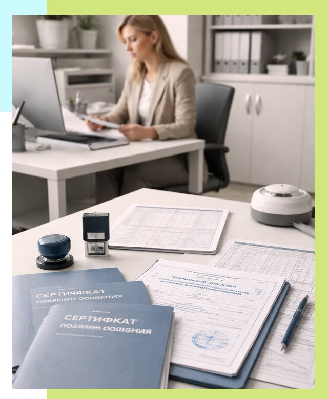 Сертификаты пожарной безопасности в Королёве от 15596 р. | Алешин-Кор