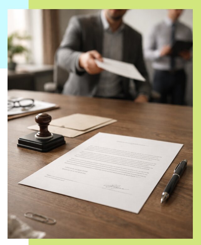 Отказное письмо по сертификации в Королёве от 3639 р. | Алешин-Кор