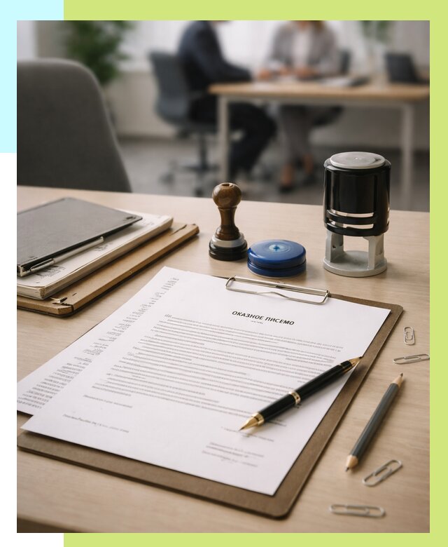 Отказное письмо для Wildberries в Королёве от 2599 р. | Алешин-Кор