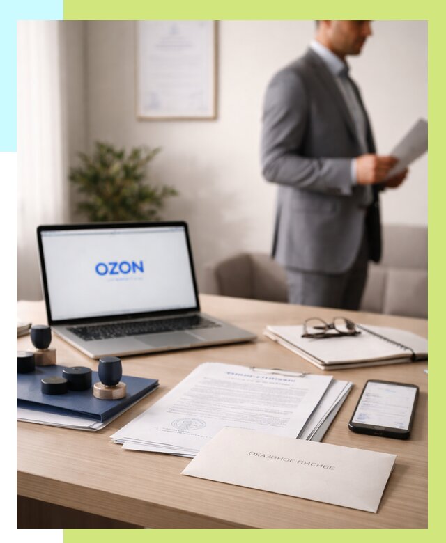 Отказное письмо для Ozon в Королёве от 3639 р. | Алешин-Кор