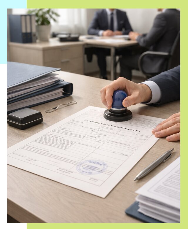 Сертификат происхождения СТ 1 в Королёве от 4679 р. | Алешин-Кор