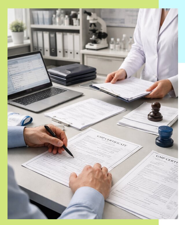 Оформление сертификата GMP в Королёве для фармпроизводства