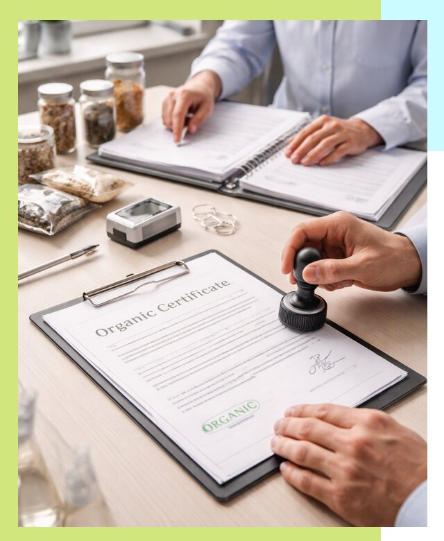 Получение органик сертификата для продукции в Королёве