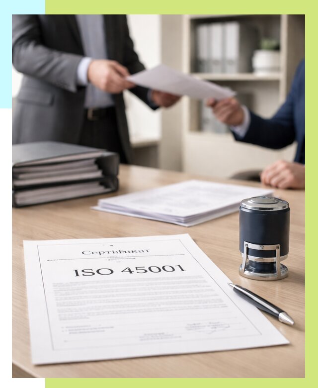 Сертификат ISO 45001 в Королёве под ключ от 46787 р. | Алешин-Кор