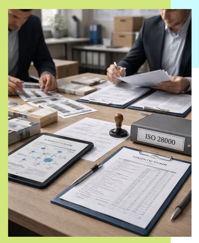 Получение сертификата ISO 28000 по безопасности цепи поставок в Королёве