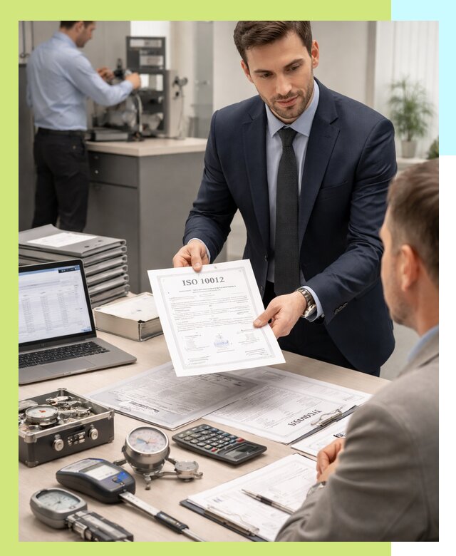 Выдача сертификата ISO 10012 по требованиям метрологии в Королёве