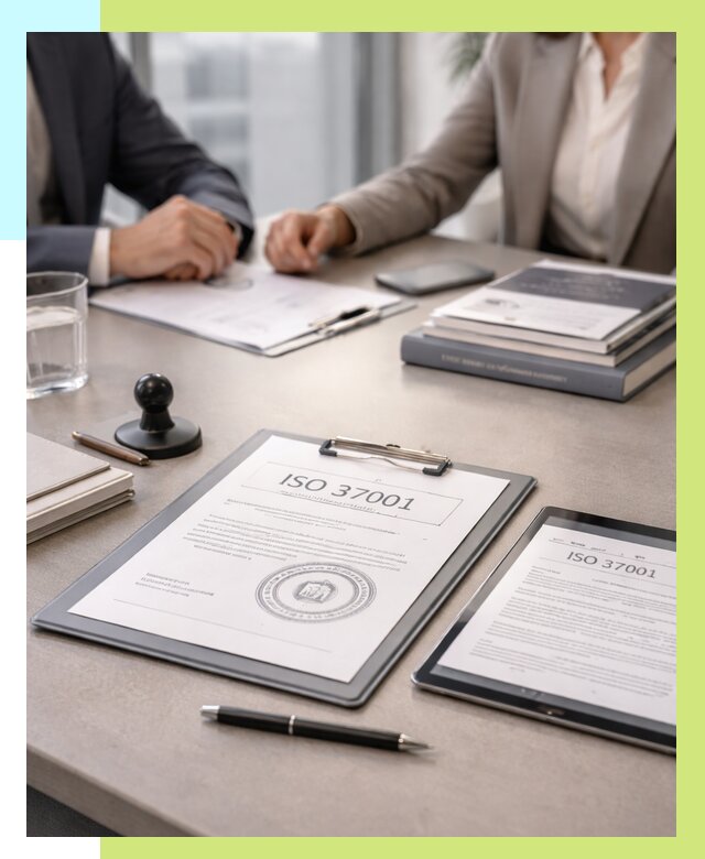 Сертификат ISO 37001 в Королёве оформить от 124764 р. Алешин-Кор