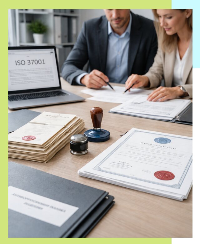 Получение сертификата ISO 37001 по системе борьбы с коррупцией в Королёве