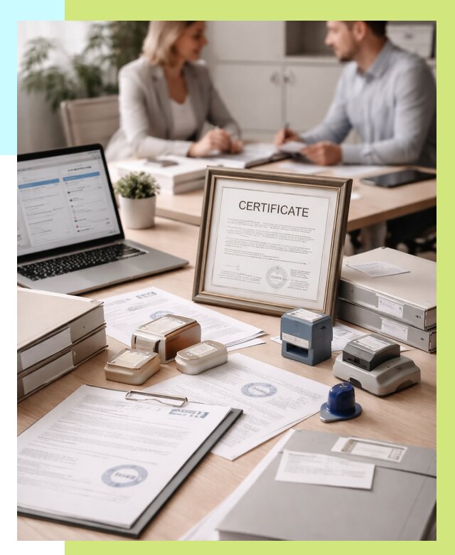 Сертификация компании в Королёве от 46787 р. | Алешин-Кор — заказ